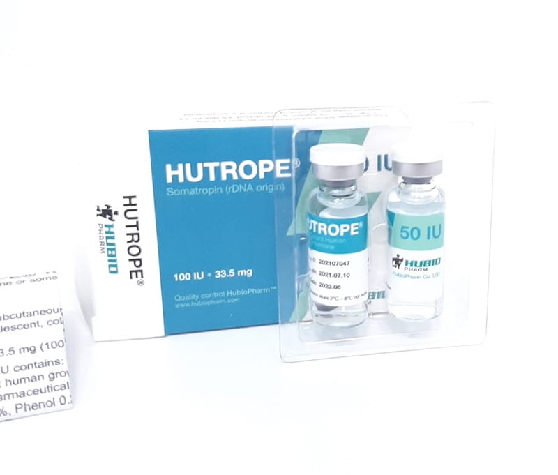 HGH Hutrope Hubio Pharm 100iu liquid (USA Domestic)