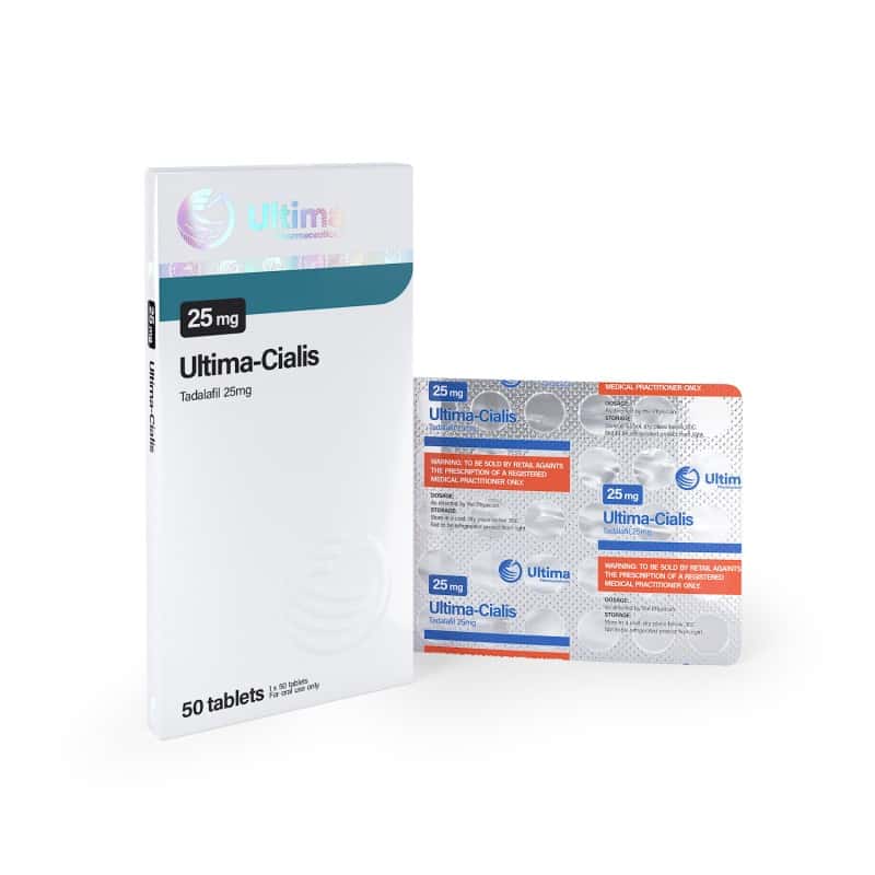 Cialis Ultima Pharmaceuticals 25mg, 50tab (USA Domestic)