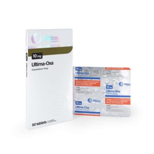 Oxa (Anavar) Ultima Pharmaceuticals 10mg, 50tabs (INT)