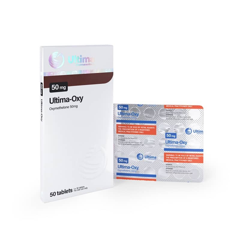Oxy (Anadrol) Ultima Pharmaceuticals 50mg, 50tabs (USA Domestic)