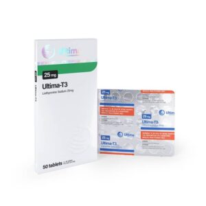 T3 Ultima Pharmaceuticals 25mcg, 50tabs (USA Domestic)