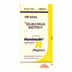 Huminsulin R Lilly 100iu/ml, 10ml (INT)