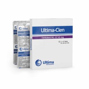 Clen Ultima Pharmaceuticals 40mcg, 50tabs (INT)